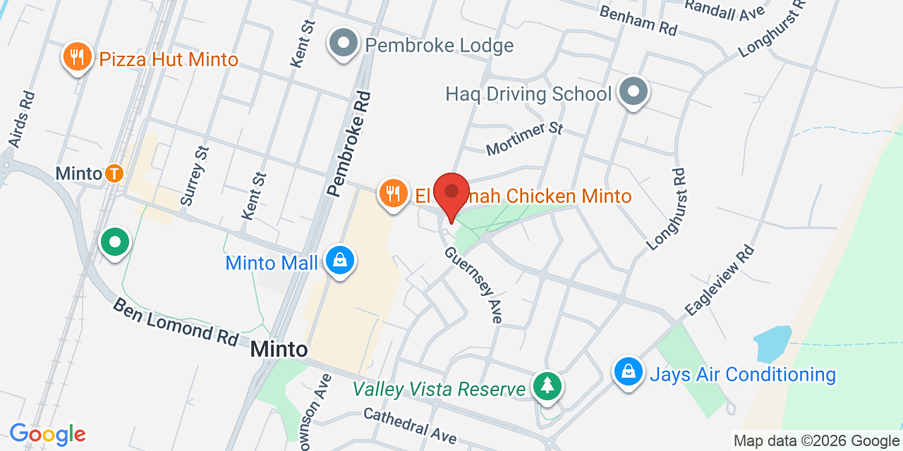 Map of Ron Moore Community Centre
