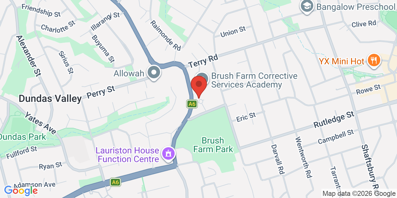 Map of Forster Hall (Brush Farm House)