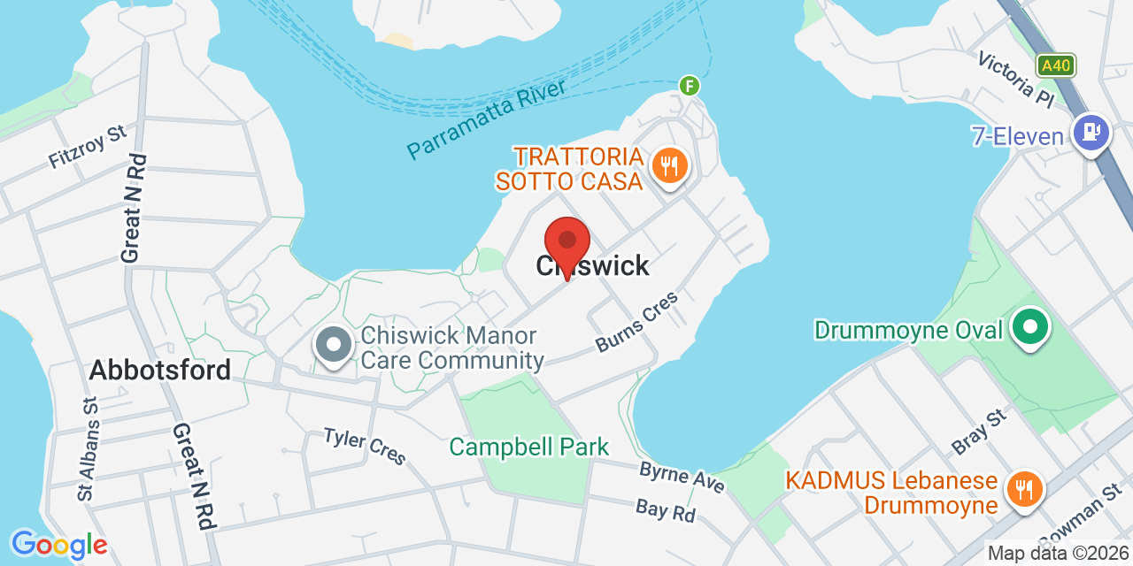 Map of Chiswick Community Hall