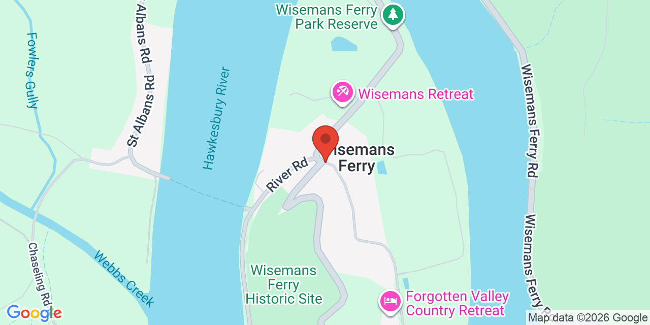 Map of Wisemans Ferry Community Centre