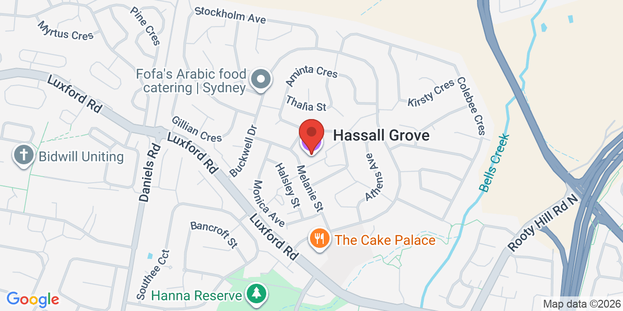Map of Hassall Grove Neighbourhood Centre