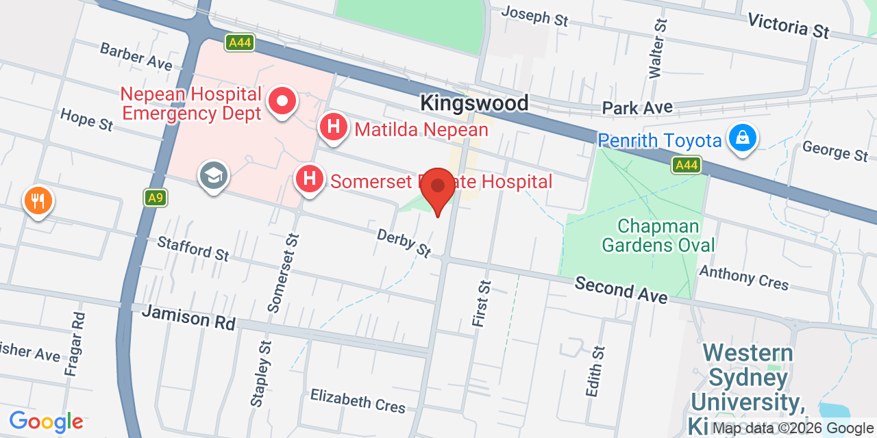 Map of Kingswood Neighbourhood Centre