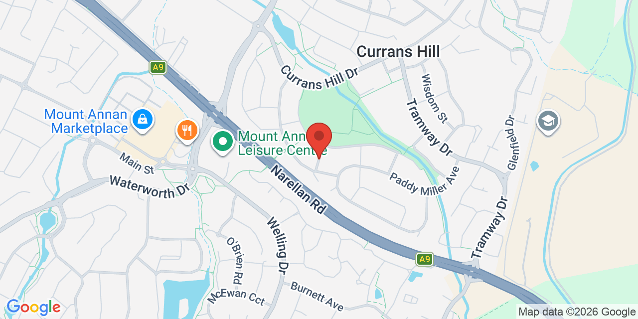 Map of Jack Nash Reserve Clubroom
