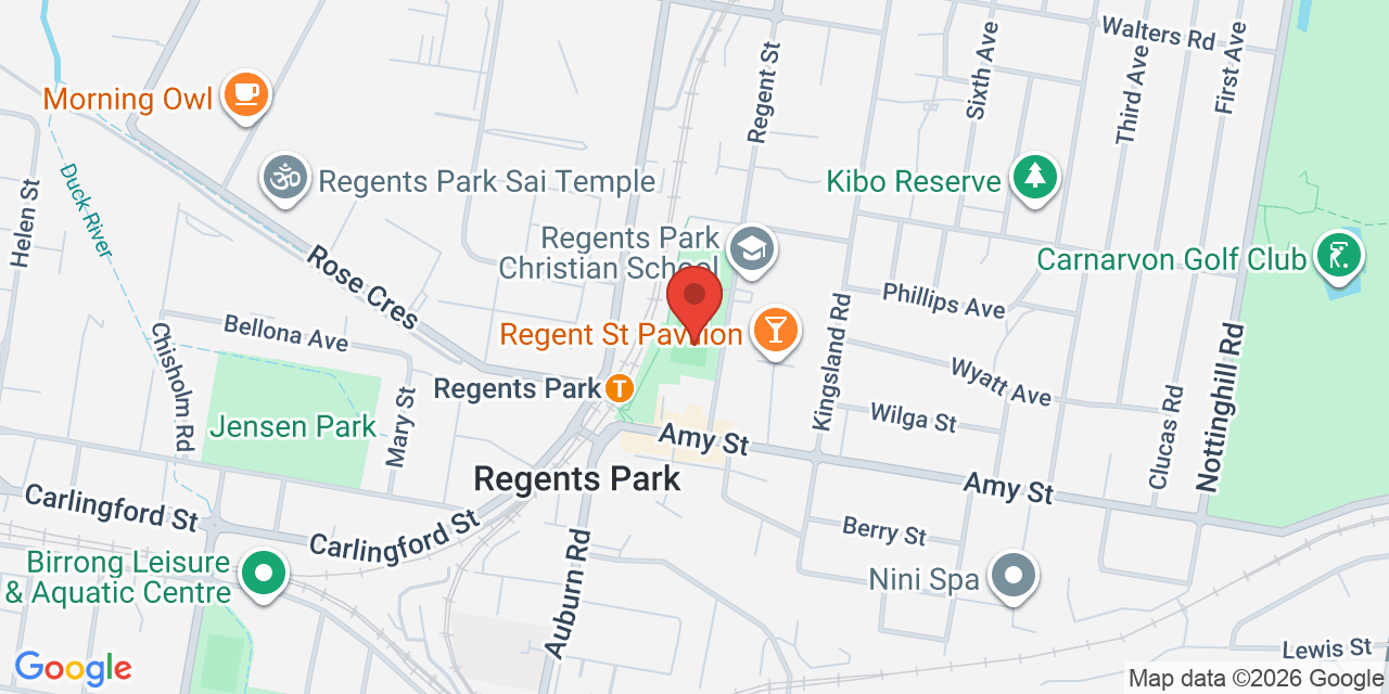 Map of Regents Park Community Centre