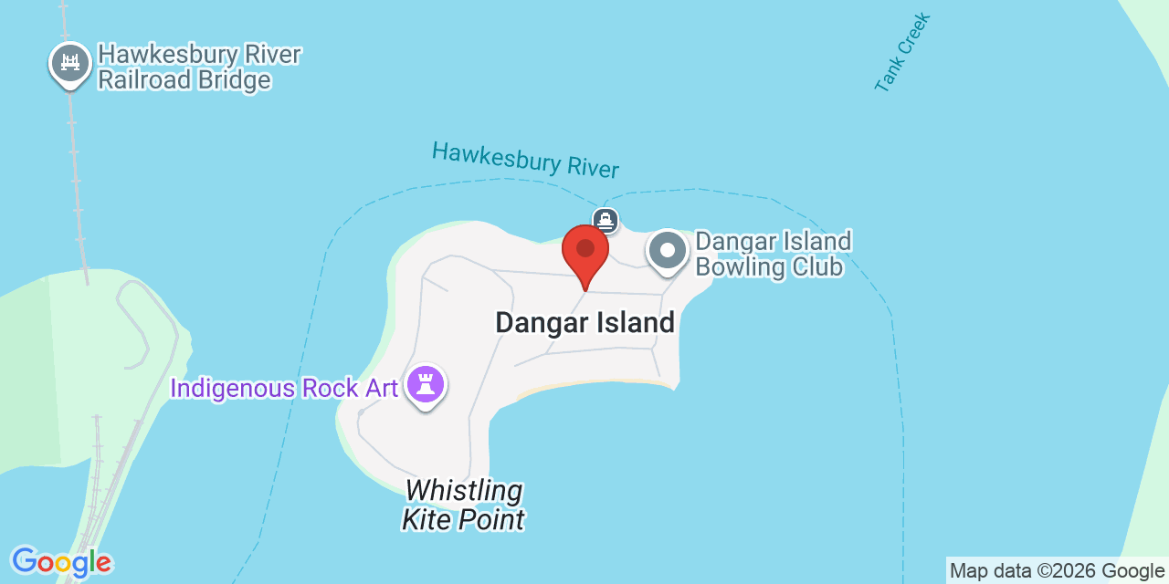 Map of Dangar Island Community Centre