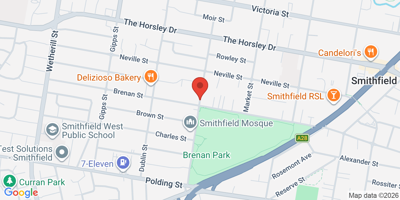 Map of Brenan Park Community Centre