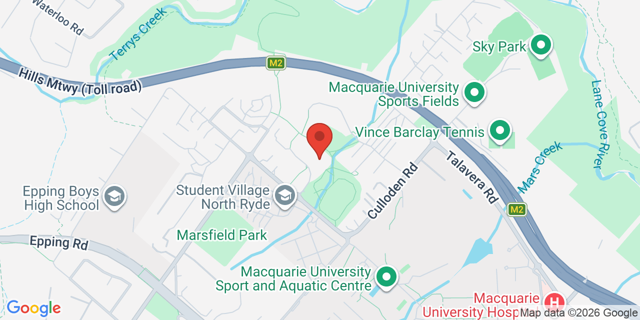 Map of Marsfield Community Centre