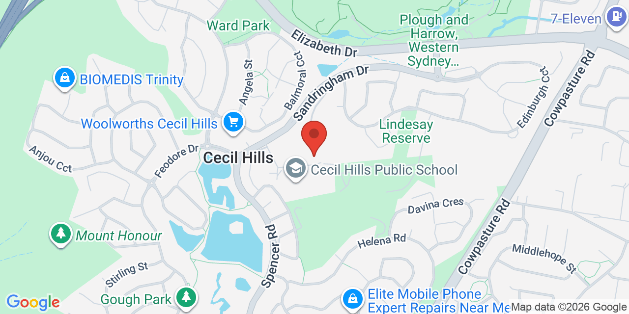 Map of Cecil Hills Community Centre