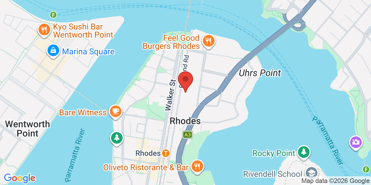Map of Rhodes Community Centre