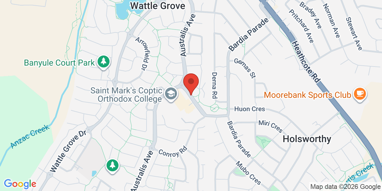 Map of Wattle Grove Community Centre