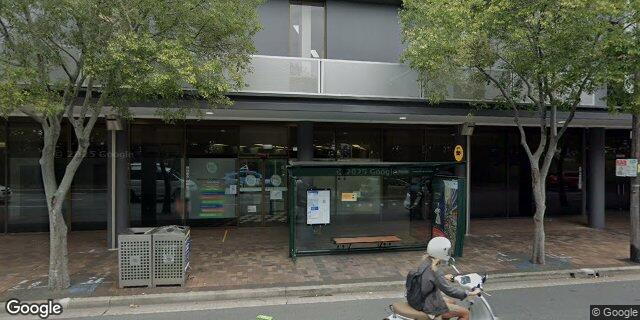 Street view of Lionel Bowen Library