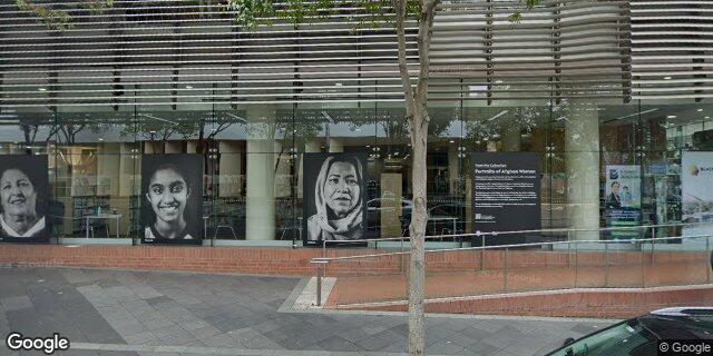 Street view of Max Webber Library Function Centre