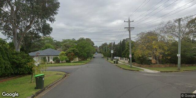 Street view of Cropley House Wedding Venue