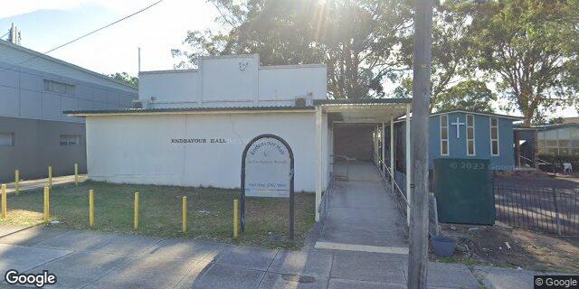 Street view of Endeavour Hall
