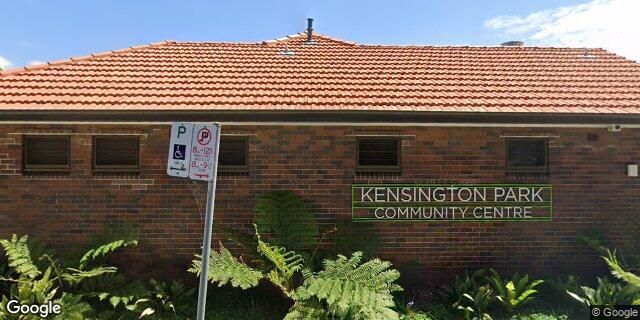 Street view of Kensington Park Community Centre
