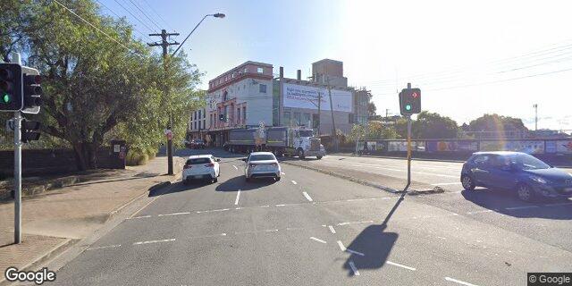 Street view of Sydney Park Pavilion