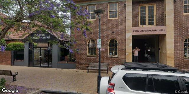 Street view of Concord Memorial Hall