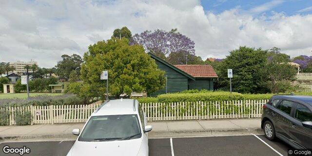 Street view of Eastwood Croquet Club