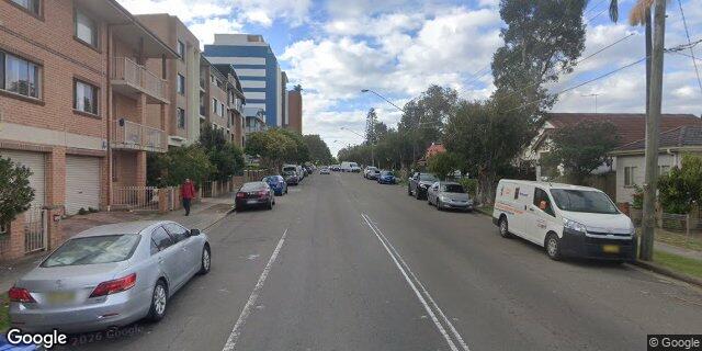 Street view of Remembrance Park Lidcombe