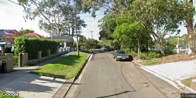 Street view of Tantallon Oval Pavilion