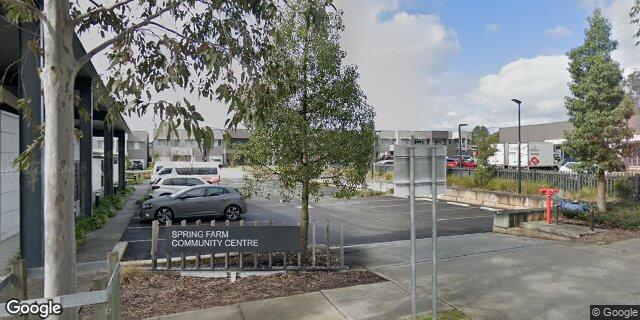Street view of Spring Farm Community Centre