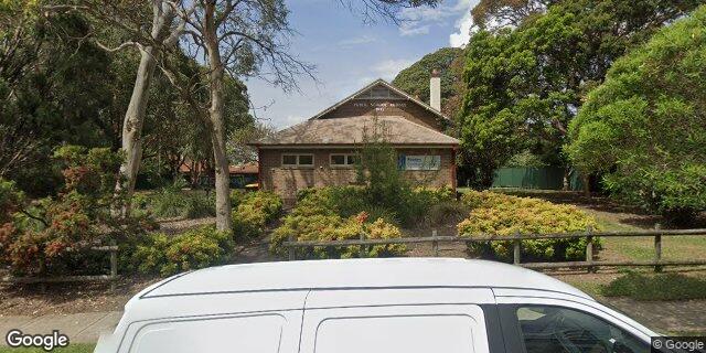 Street view of Rhodes Community Centre