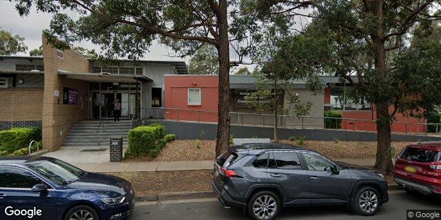 Street view of Helen Westwood Chester Hill Community Centre